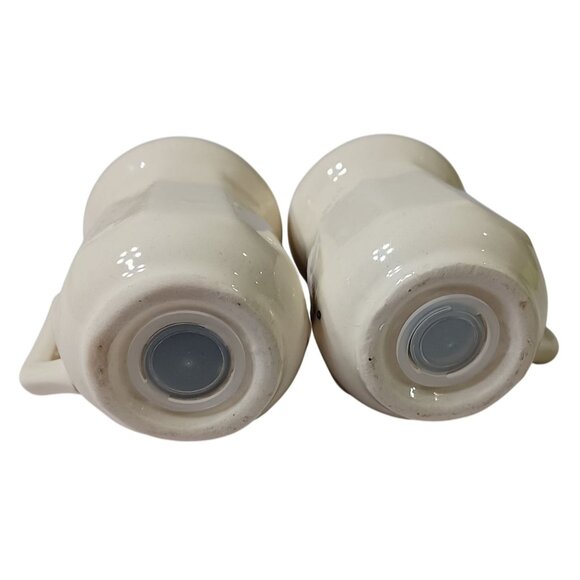 HOST 1986 Vintage Salt & Pepper Shaker Set Colorado Columbine Ceramic 3" Tall - Picture 7 of 7